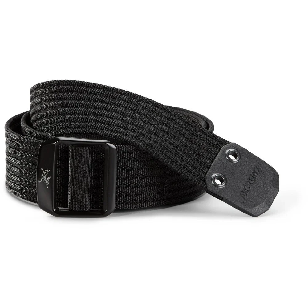 Arc'teryx Conveyor Men's Small Black Nylon Metal Buckle Webbing Belt GBO3308